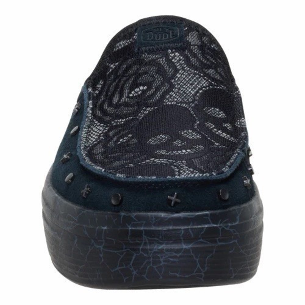 Hey Dude Jelly Roll Thorns Austin Lift Lace Shoes Slides Sz 8 Women's Bunnie XO - Picture 3 of 7